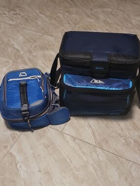 Arctic Zone Blue Insulated / Cooler Bag Duo